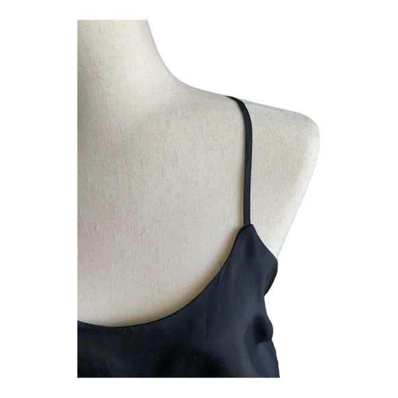 NWOT-J. CREW-BLACK CAMISOLE TOP-SIZE 6 - Picture 3 of 6